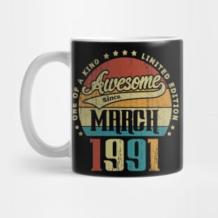 Awesome Since March 1991 Mug